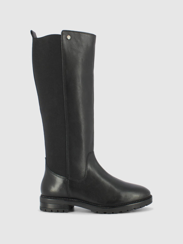 Botas com Fecho em Preto